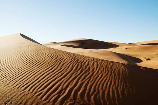 Dunas Areia Deserto — Fotografia de Stock