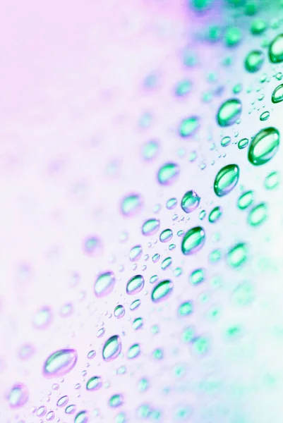 Gotas Agua Vaso — Foto de Stock