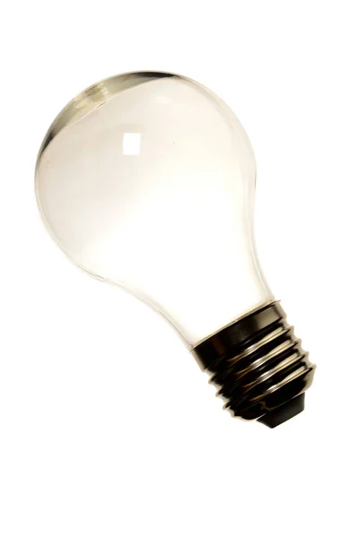 Light Bulb White Background — Stock Photo, Image