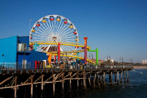 Ferris Wheel Port Barcelona — Stock Photo, Image