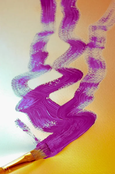 Fond Abstrait Éclaboussures Peinture Colorées — Photo