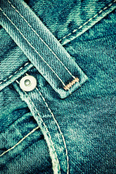 Modré Džíny Textura Pozadí — Stock fotografie