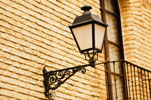 Уличная Лампа Стене — стоковое фото