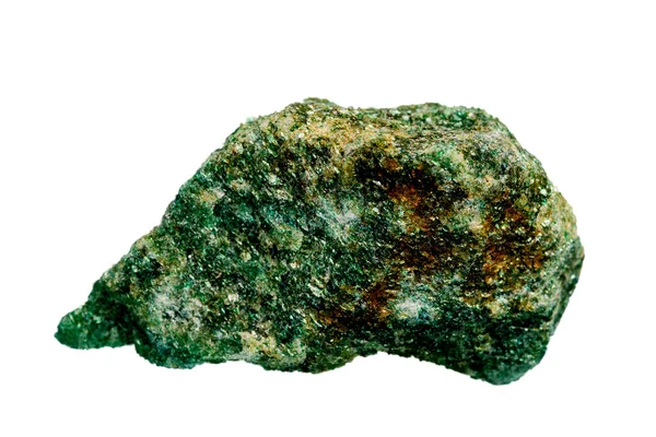 Macro Mineral Stone Isolated White Background — Stock Photo, Image