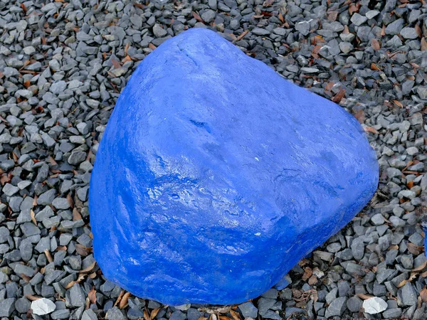 Каменный Фон Текстура Камней Морская Галька Голубая Вода Природный Вид — стоковое фото