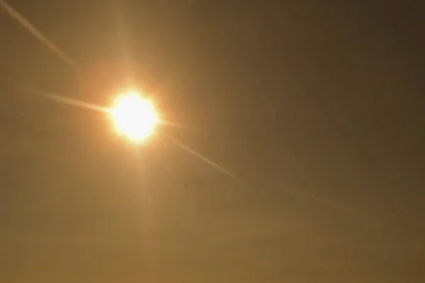 Sonnenstrahlen Himmel — Stockfoto