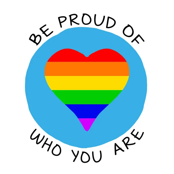 Planet Half Lgbt Love Heart Shape Country Text Proud Who — Stock Photo, Image