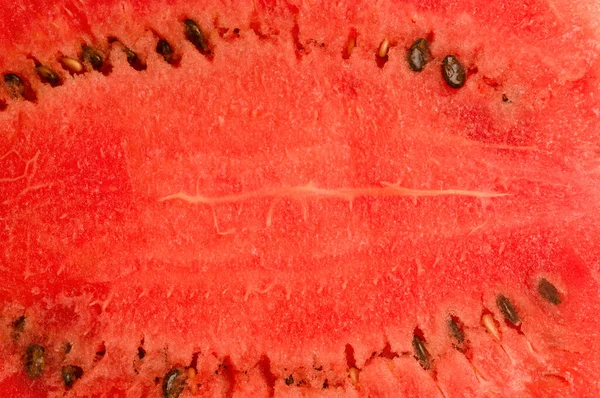 Frische Reife Wassermelone Auf Weißem Hintergrund — Stockfoto