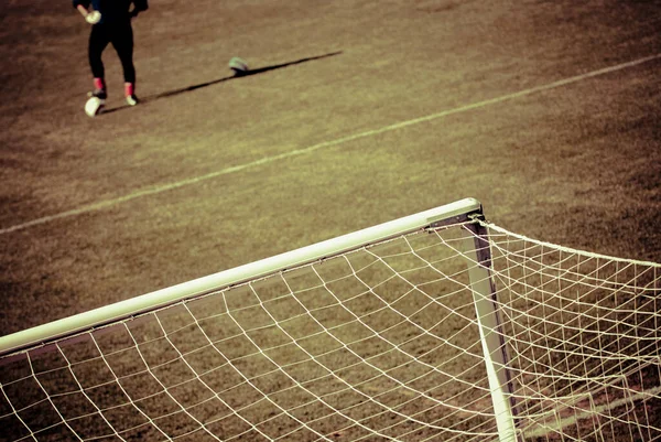 Tenista Cancha — Foto de Stock