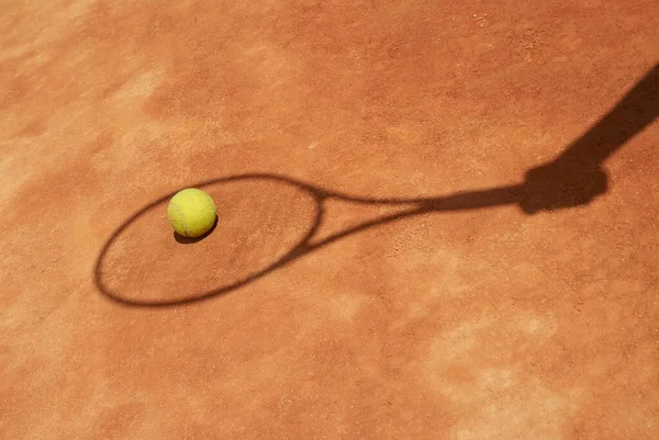 Tennisboll Planen — Stockfoto