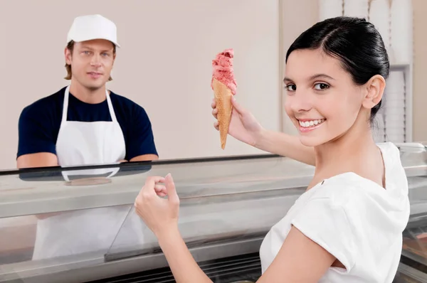 Young Couple Cooking Kitchen — Stock Photo, Image