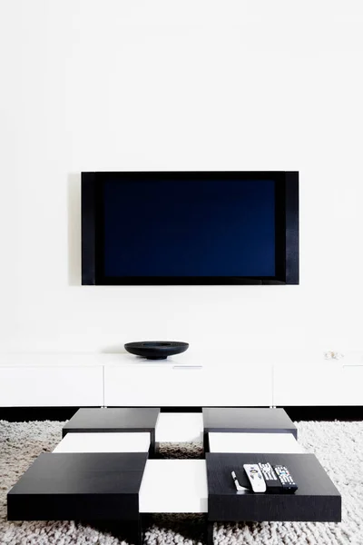 Ruang Tamu Modern Dengan Dan Tabel — Stok Foto