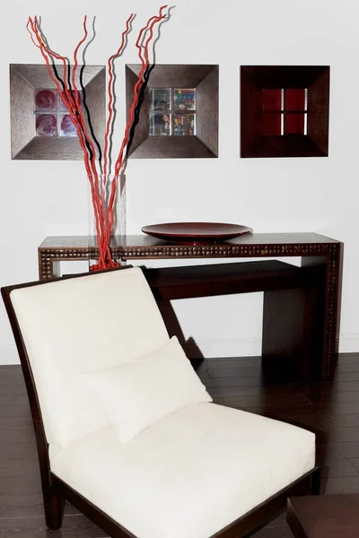 소파와 의자가 현대식 — 스톡 사진
