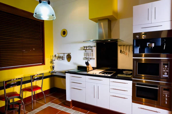 Modern Kitchen Interior Furniture — Stock Photo, Image