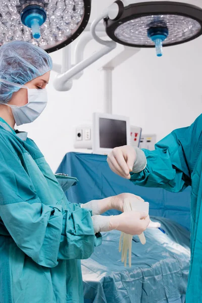 Surgeons Operation Room — Stock Photo, Image