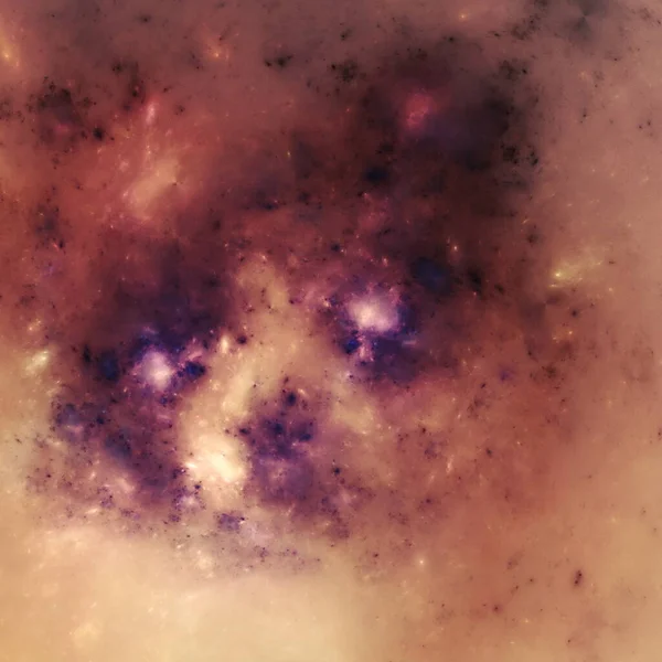 Abstrakt Fraktal Bakgrund Stjärnhimmel — Stockfoto
