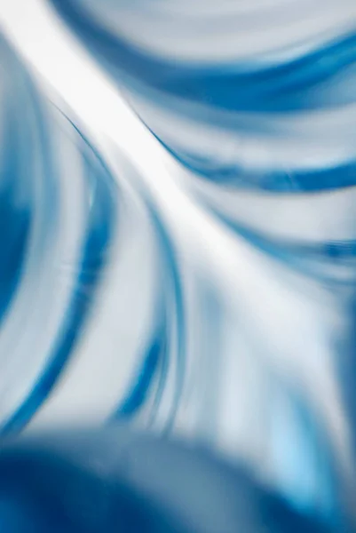 Синий Абстрактный Фон Эффектом Боке — стоковое фото
