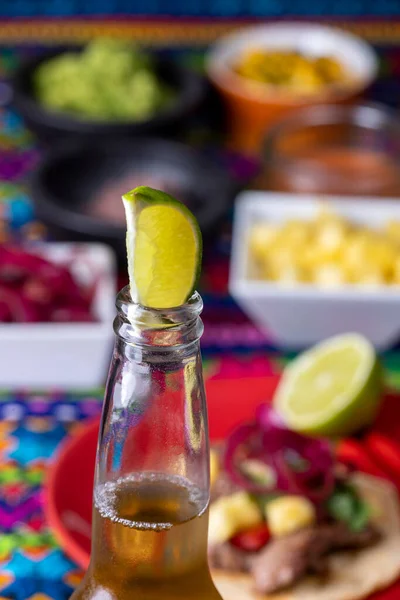 Comida Mexicana Enfoque Selectivo —  Fotos de Stock