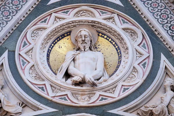 Christ Bound Portale Della Cattedrale Santa Maria Del Fiore Firenze — Foto Stock