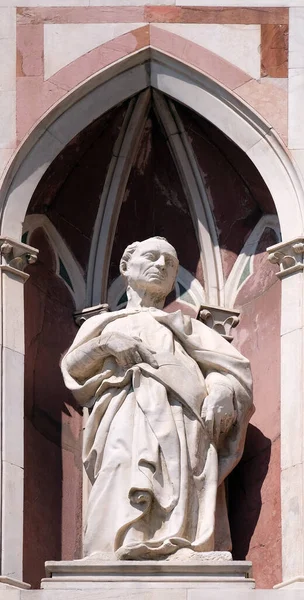 Den Skägglösa Profeten Donatello Campanile Klocktornet Cattedrale Santa Maria Del — Stockfoto