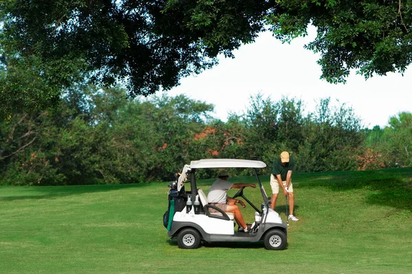 Campo Golf Hierba Verde — Foto de Stock