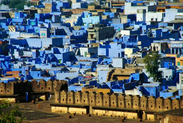 Widok Panoramę Miasta Jodhpur Rajasthan Indie — Zdjęcie stockowe