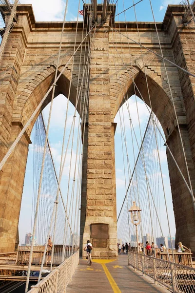 Brooklyn Bridge New York City Usa — Stock Photo, Image