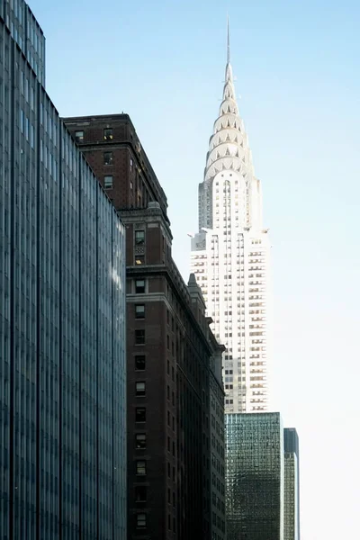 New York Skyline Met Wolkenkrabbers Gebouwen — Stockfoto