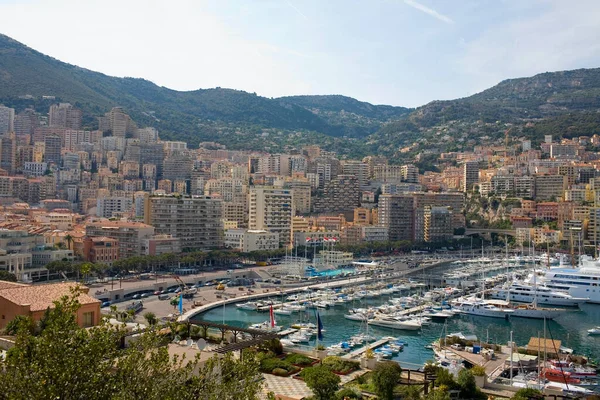 Utsikt Över Staden Monaco — Stockfoto