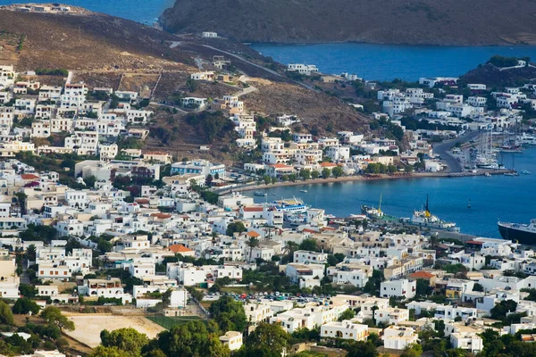 Widok Miasto Santorini Grecja — Zdjęcie stockowe