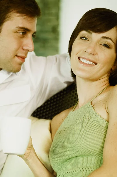 Portrait Young Couple — Stock Photo, Image