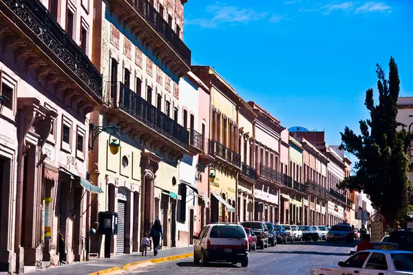 Calle Vista Ciudad Barcelona España — Foto de Stock