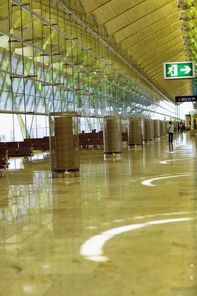 Interior Terminal Aeroporto — Fotografia de Stock