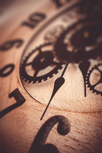 Reloj Con Tiempo Para Nuevo Año — Foto de Stock