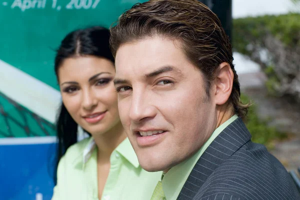 Portrait Young Couple Love — Stock Photo, Image