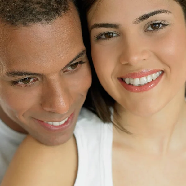 Close Couple Looking Each Other — Stock Photo, Image