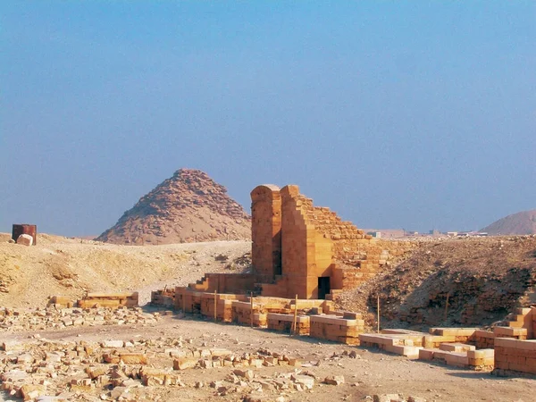 Ερείπια Της Αρχαίας Πόλης Της Πέτρας Jordan — Φωτογραφία Αρχείου