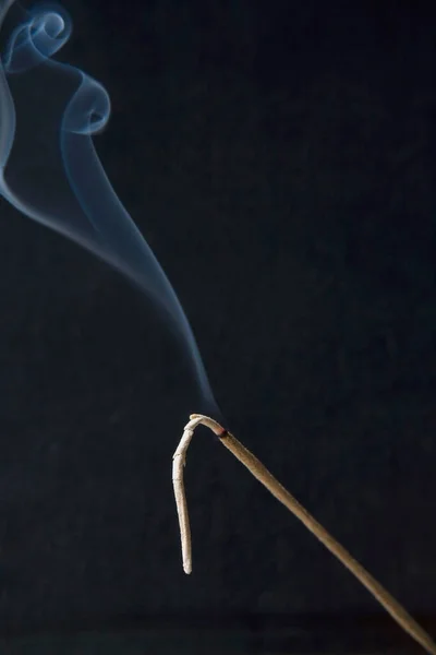 Incense Sticks Dark Background — Stock Photo, Image