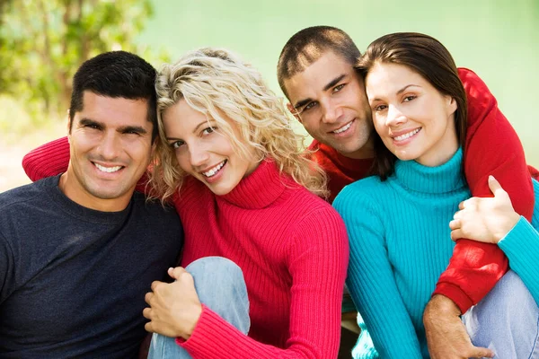 Group Friends Having Fun Together — Stock Photo, Image