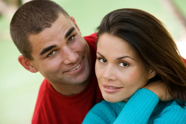 Portrait Young Couple Love — Stock Photo, Image