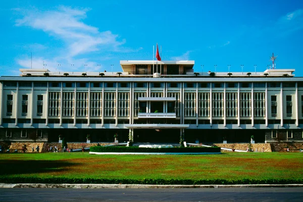 Pałac Zjednoczenia Chi Minh City Dawniej Sajgon Wietnam — Zdjęcie stockowe