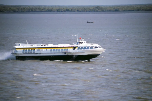 Barco Río — Foto de Stock