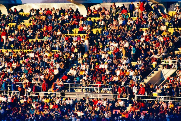 Tłum Ludzi Stadionie — Zdjęcie stockowe