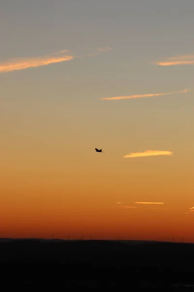 Pôr Sol Sobre Mar — Fotografia de Stock