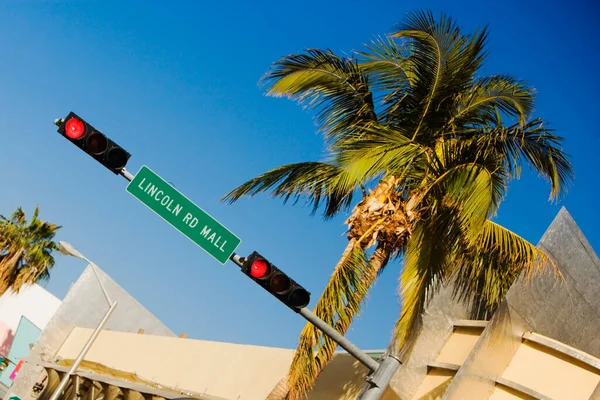 Miami Florida Maggio 2018 Vista Sulla Strada Della Città Barcellona — Foto Stock