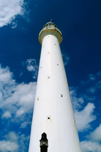 Vista Ângulo Baixo Farol Gibbs Southampton Bermuda — Fotografia de Stock