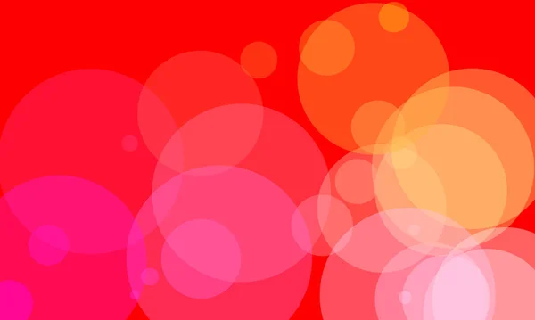 Colorful Circle Bokeh Abstract Background Vivid Colors — Stock Photo, Image