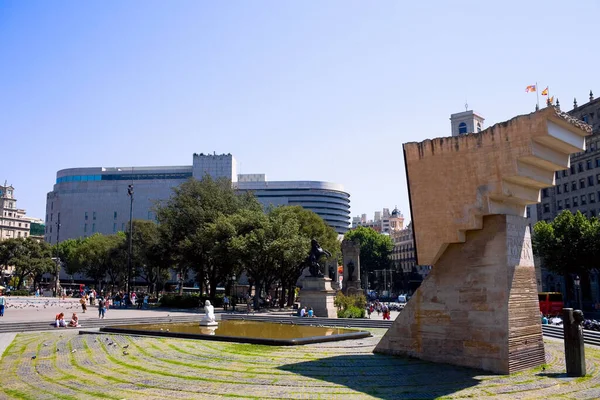 Город Барселона Испания — стоковое фото