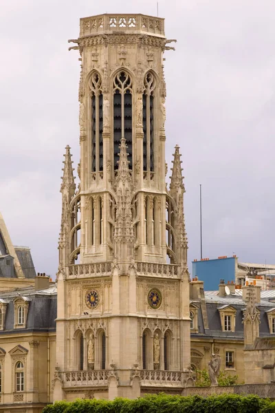 Paris France July 2017 Catedral Notre Dame Seu Barcelona — Foto de Stock