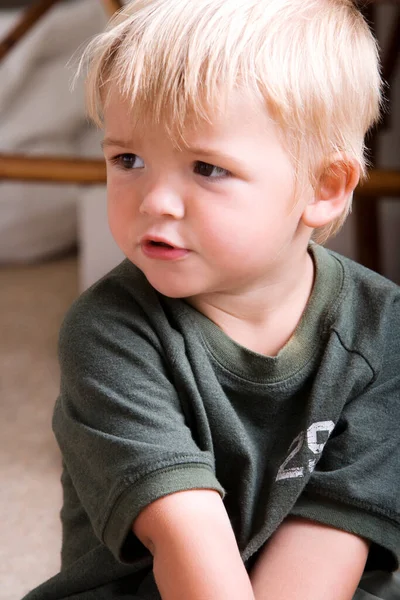 Портрет Милого Маленького Хлопчика — стокове фото